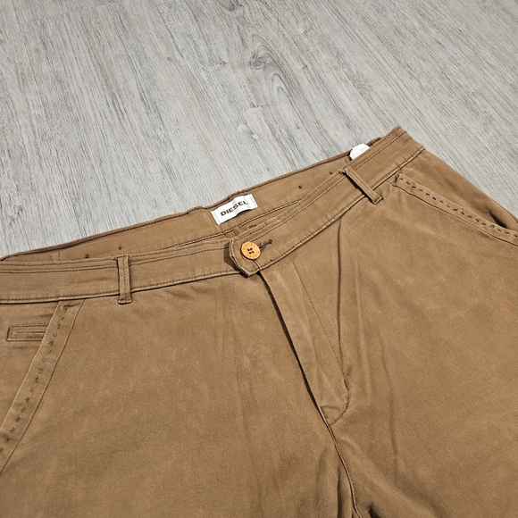 Diesel 38x34 Slim Tan Chinos for Men - Picture 5 of 13